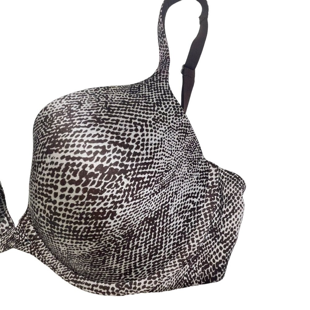 Victoria's Secret 34DD Perfect One Padded Bra Underwire Snakeskin Adjustable - Picture 3 of 13